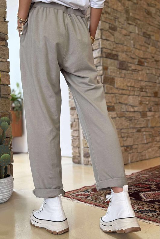 Made in Italy Oris Classic Jogger Mocha